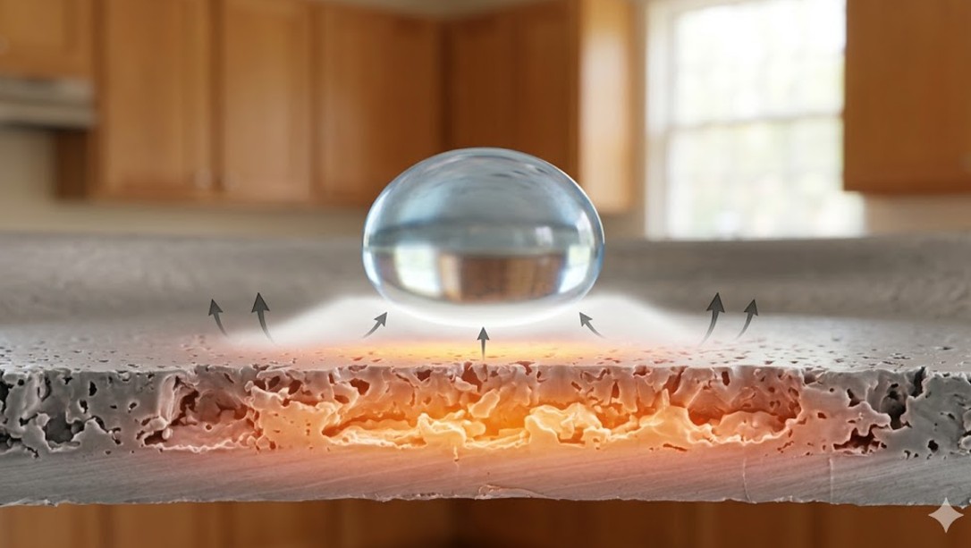 ライデンフロスト現象を利用した正しい使い方