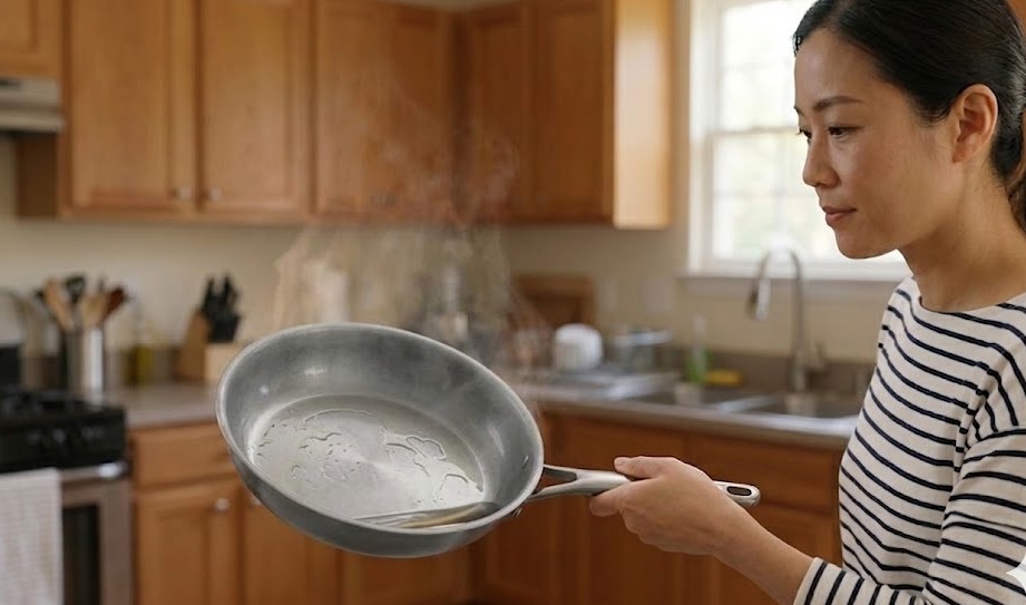 油返しを行って金属表面に潤滑層を形成する