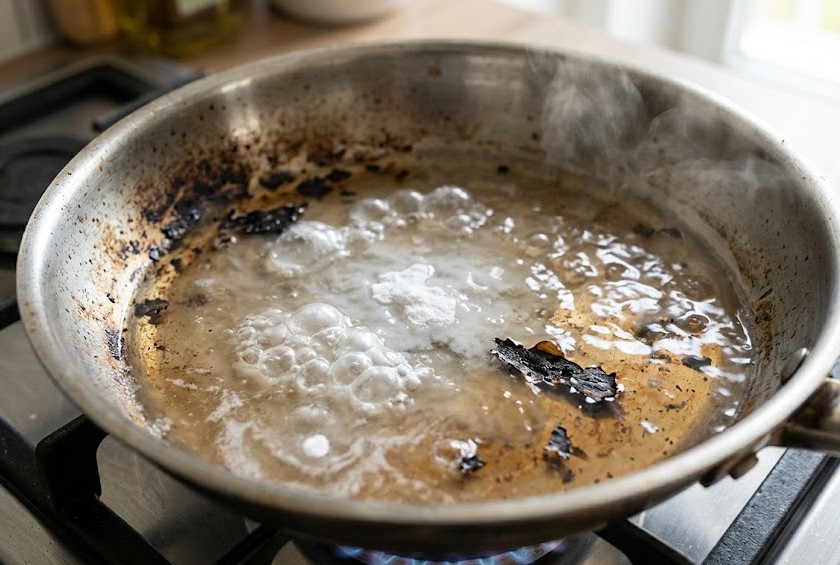 重曹やクエン酸を活用した効果的な焦げ落とし