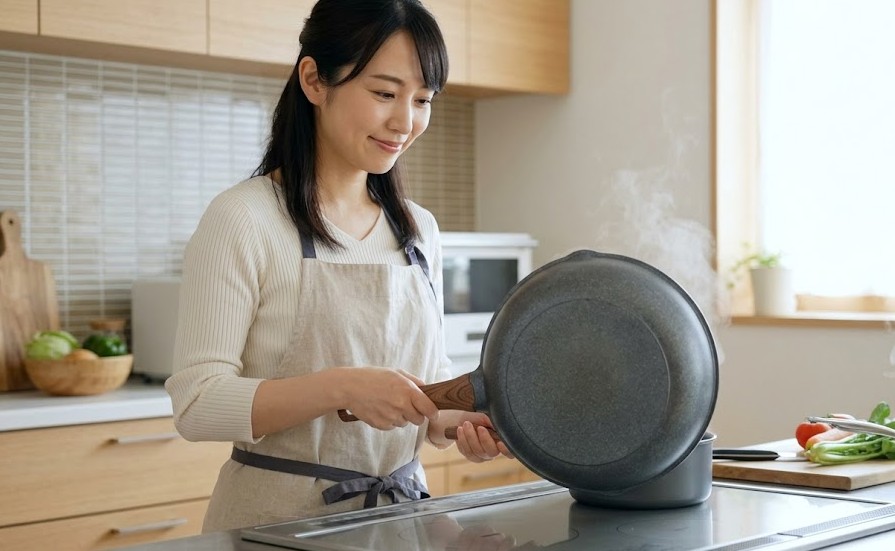 エバークックフライパンの安全性は?剥がれにくさや成分を徹底解説