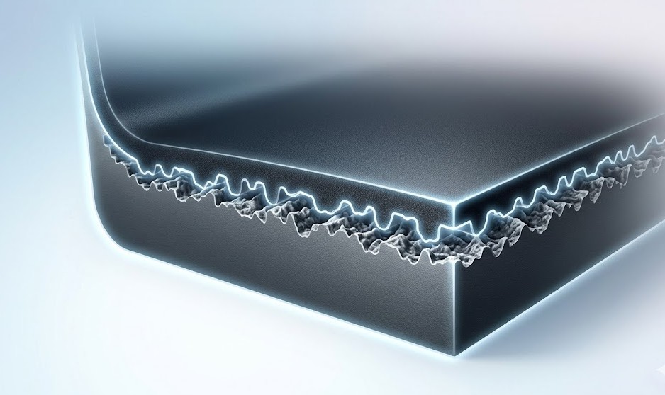 接着剤を使わないアンカー構造でコーティング剥がれを防止