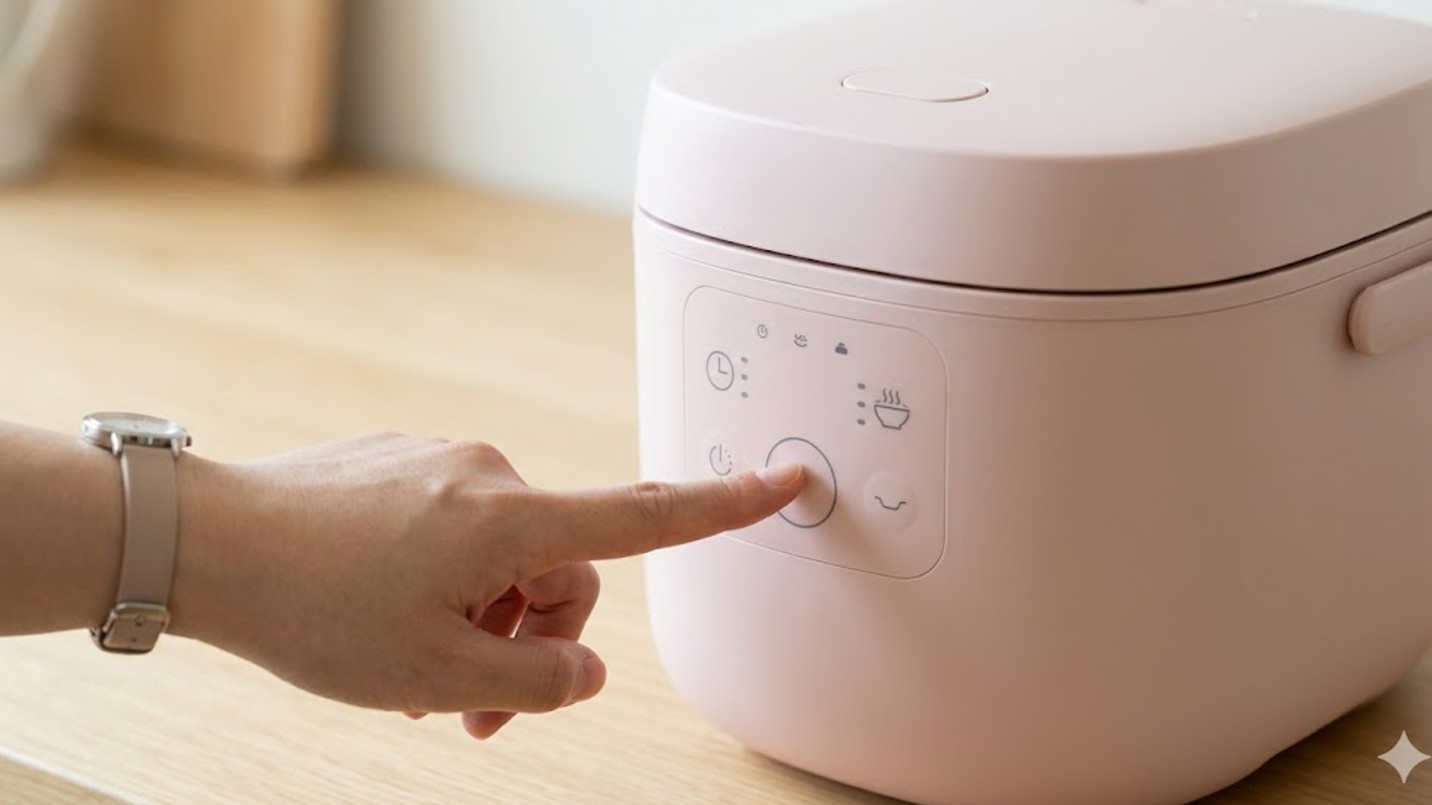 COMFEE'炊飯器の使い方