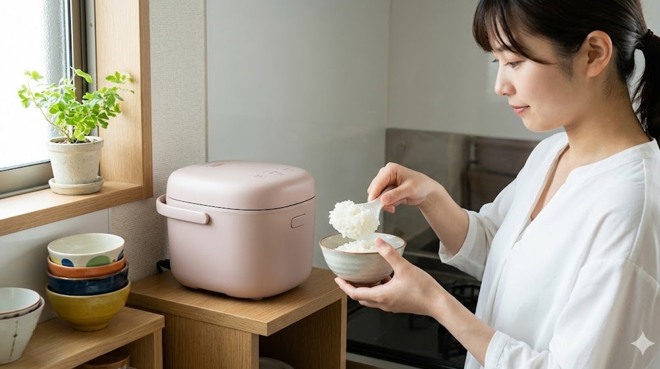 COMFEE'炊飯器「2合炊きモデル」の評判