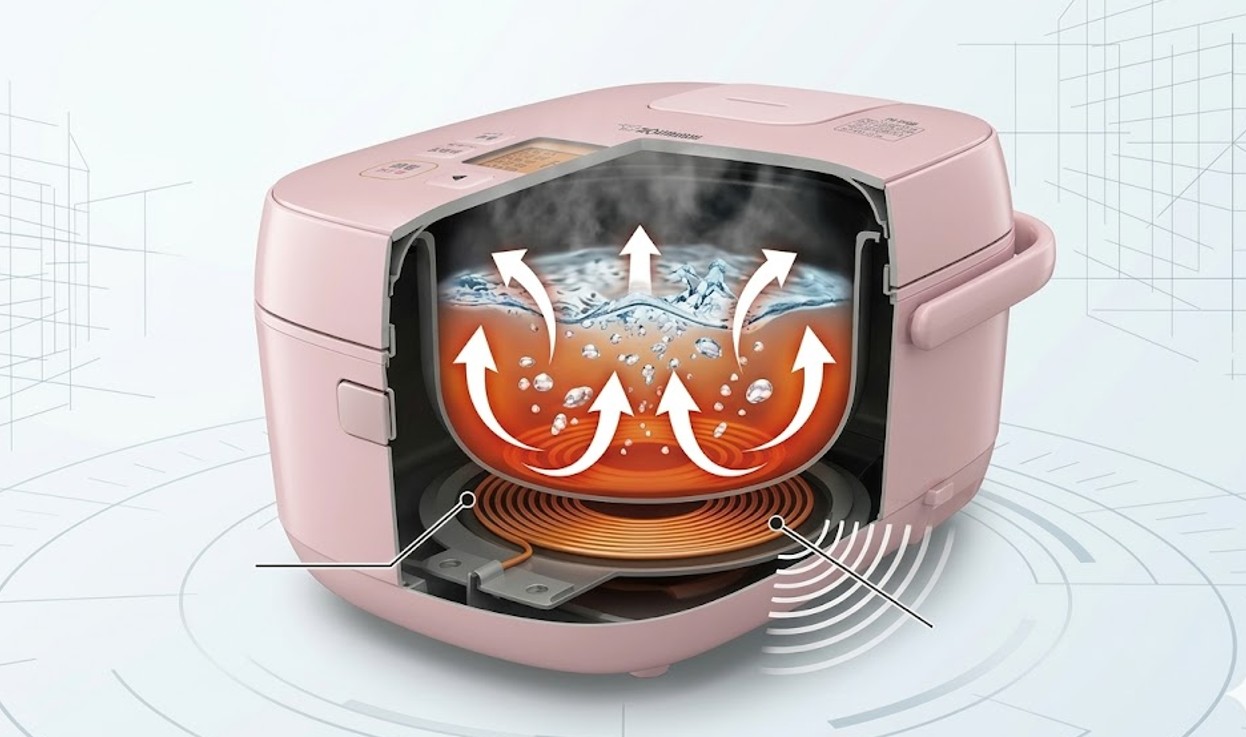 圧力IH特有の物理音について