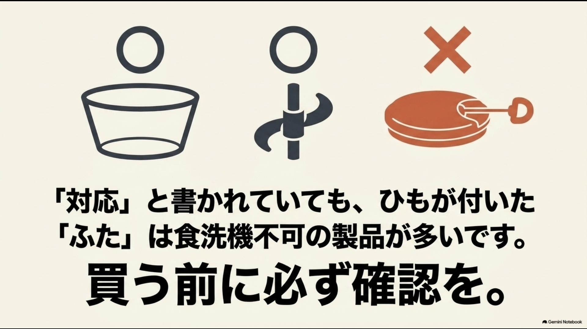 ぶんぶんチョッパーは容器や刃が食洗機対応でもひも付きの駆動ふたが非対応の場合がある