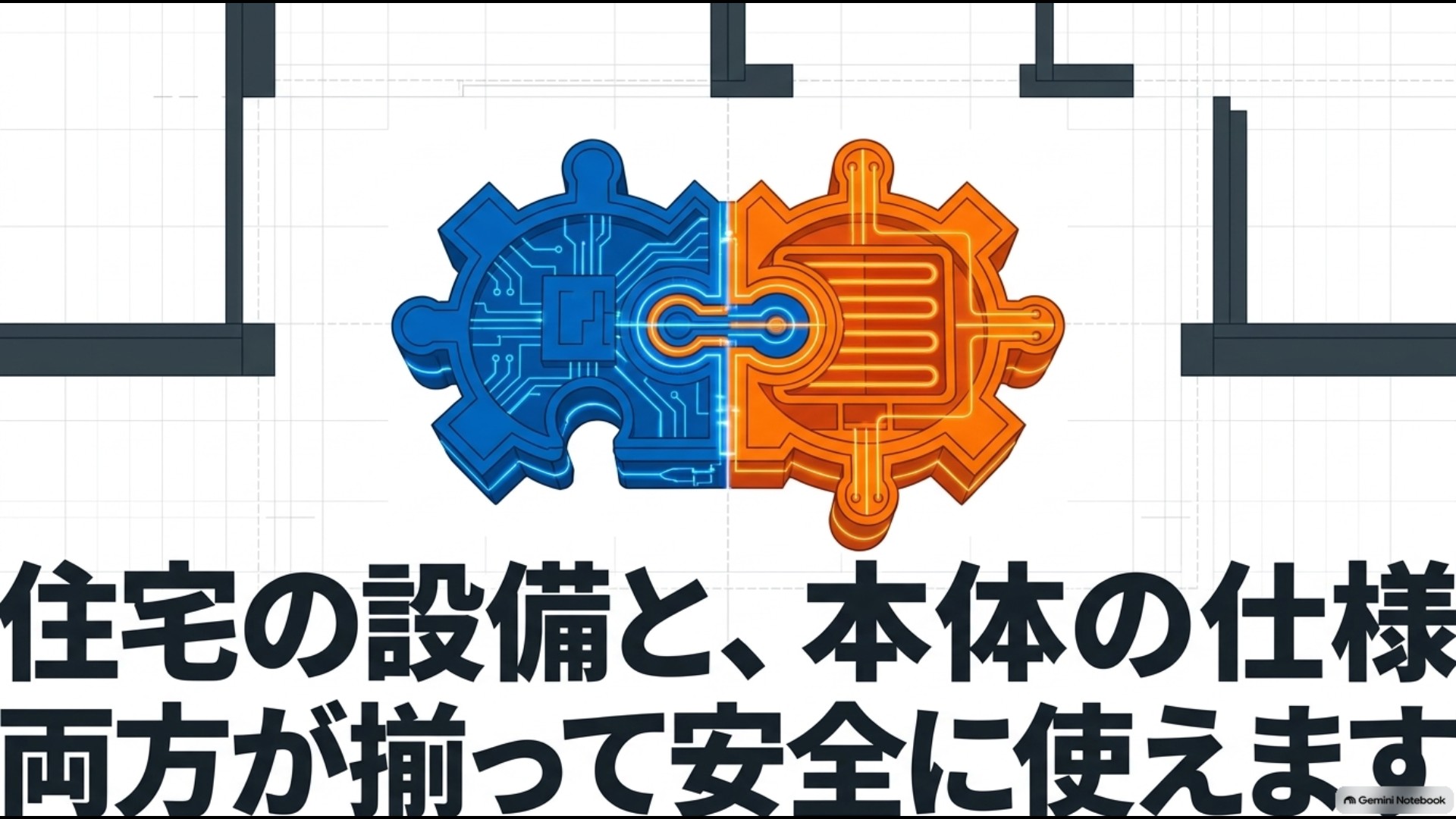 住宅側の電気設備とIH本体の仕様が合って安全に使用できることを示す図